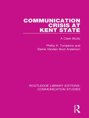 cover image of Communication Crisis at Kent State